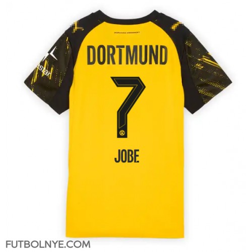 Camiseta Borussia Dortmund Jobe Bellingham #7 Primera Equipación para mujer 2025-26 manga corta